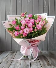 Букет Розовый кустик в Лоо