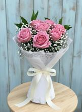 Букет цветов из:  Розы в Лоо