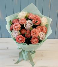 Букет цветов из:  Розы в Лоо