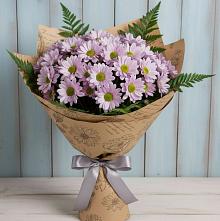 Букет цветов из:  Хризантемы в Лоо