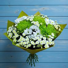 Букет цветов из:  Хризантемы в Лоо