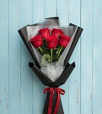 Букет цветов из:  Розы в Лоо