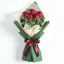 Букет цветов из:  Розы в Лоо